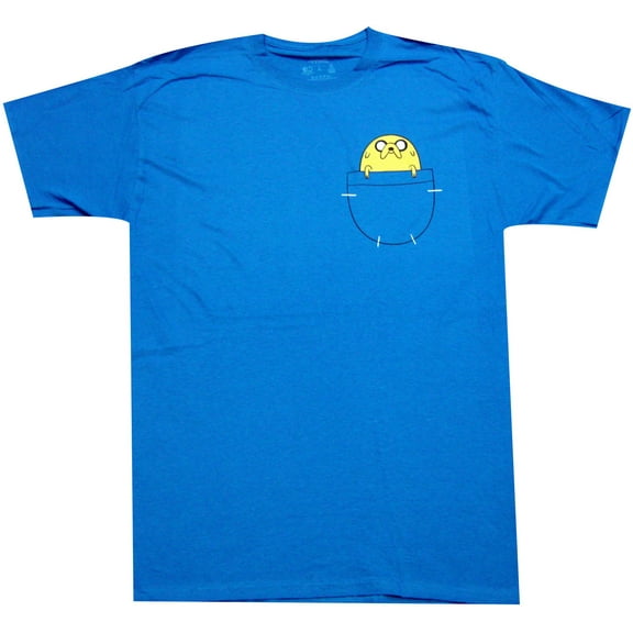 Adventure Time Jack in Pocket Adult T-Shirt