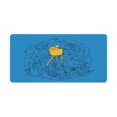 thumbnail image 1 of Adventure Time Jake The Dog Large Gaming Mouse Pad for Desk, Big Mouse Pad Gaming Desk Mat, Mousepad Desk Pad with Non-Slip Base And Stitched Edges, Keyboard Mouse Mat for Home Office Work, 1 of 7