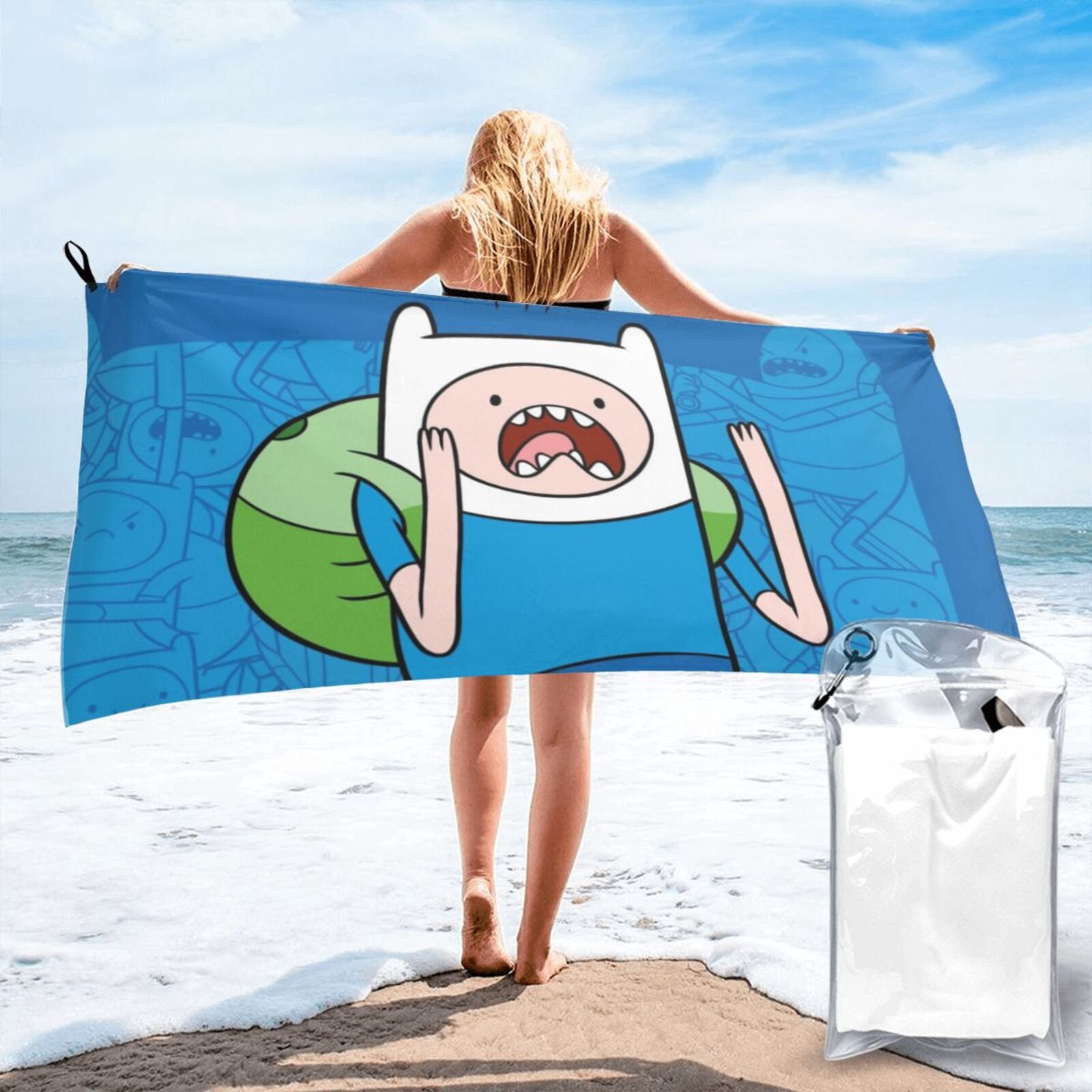Adventure Time Jake the Dog Microfiber Lightweight Beach Towel