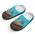 thumbnail image 1 of Adventure Time Jake The Dog Slippers for Kids, Cute Soft Plush Anti-slip Fluffy Fuzzy House Slippers Warm Soft Plush Non-Slip Indoor Outdoor Slip-on Shoes for Boys Girls, 1 of 8