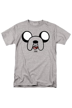 Jake Head Unisex Adult T Shirt, Athletic Heather, 2X-Large