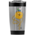 thumbnail image 1 of Adventure Time/Jake'S Ride Stainless Steel Tumbler 20 oz Coffee Travel Mug/Cup, Vacuum Insulated & Double Wall with Leakproof Sliding Lid | Great for Hot Drinks and Cold Beverages, 1 of 7
