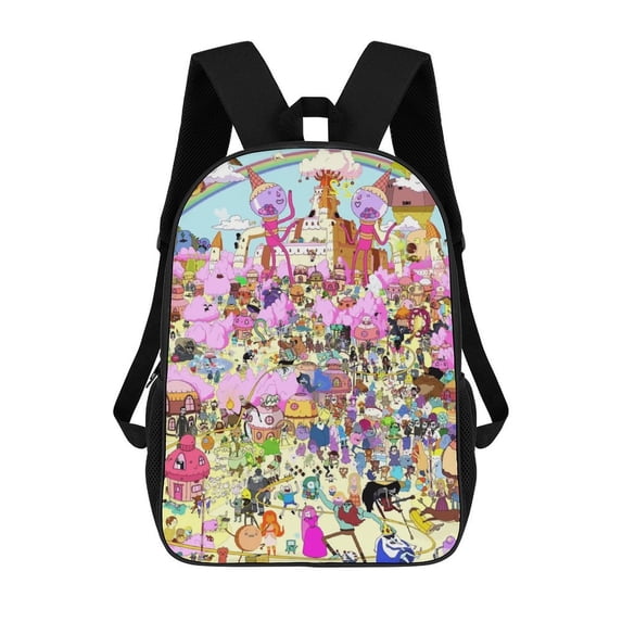 Adventure Time Jake The Dog Backpacks Bookbag Casual Daypack for Travel Camping Hiking