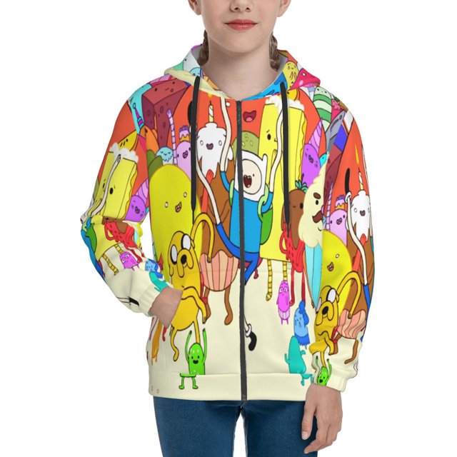 Adventure Time Jake The Dog Hoodie 3d Print Pullover Hooded Long Sleeve