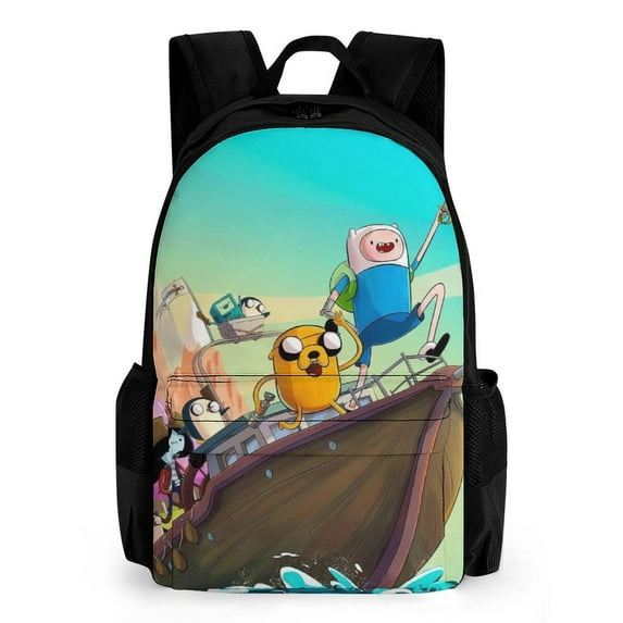 Adventure Time Jake The Dog Backpacks Lightweight Casual Bookbags Travel Daypack Bookbags