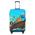 thumbnail image 1 of Adventure Time Jake The Dog Luggage Cover Washable Suitcase Cover Protector Fits 18-32 Inch Suitcase Travel Accessories, 1 of 8