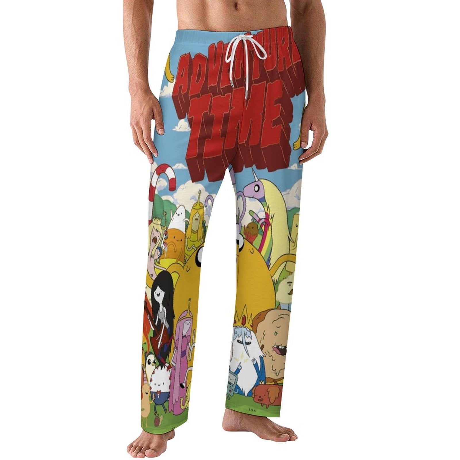 Adventure Time Jake The Dog Mens Pajama Pants PJs Bottoms Sleepwear ...