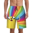 thumbnail image 1 of Adventure Time Jake the Dog Men's Swim Trunks Quick Dry Beach Board Shorts with Pockets Mesh Lining Bathing Suits, 1 of 7