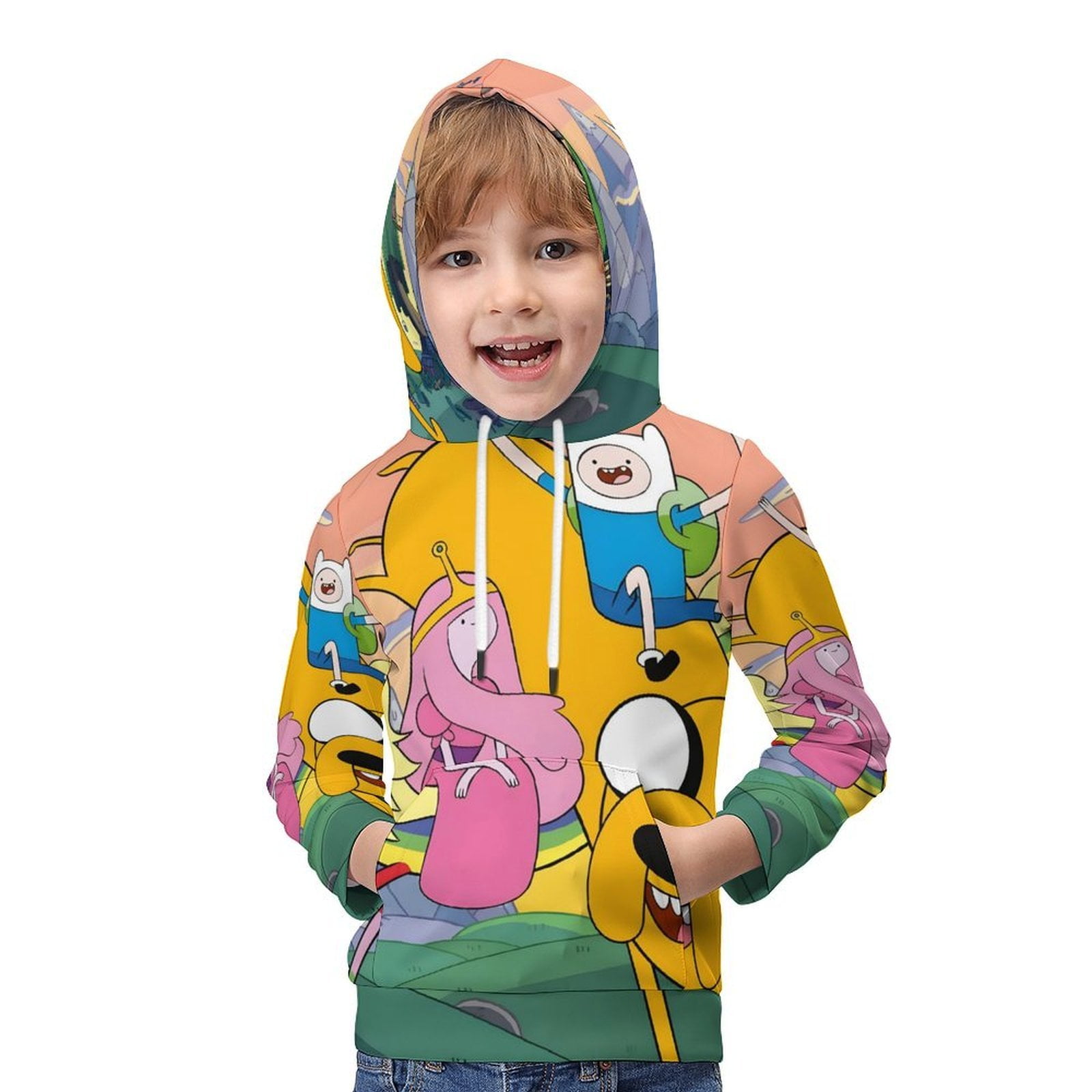 Kids Hoodie 3D Print,3D Tiger Kids Hoodie Jongens Meisjes Dunne Sweater Hoed Tijgerprint Tiener Jongens Meisjes Hoodie Pullover-140Cm