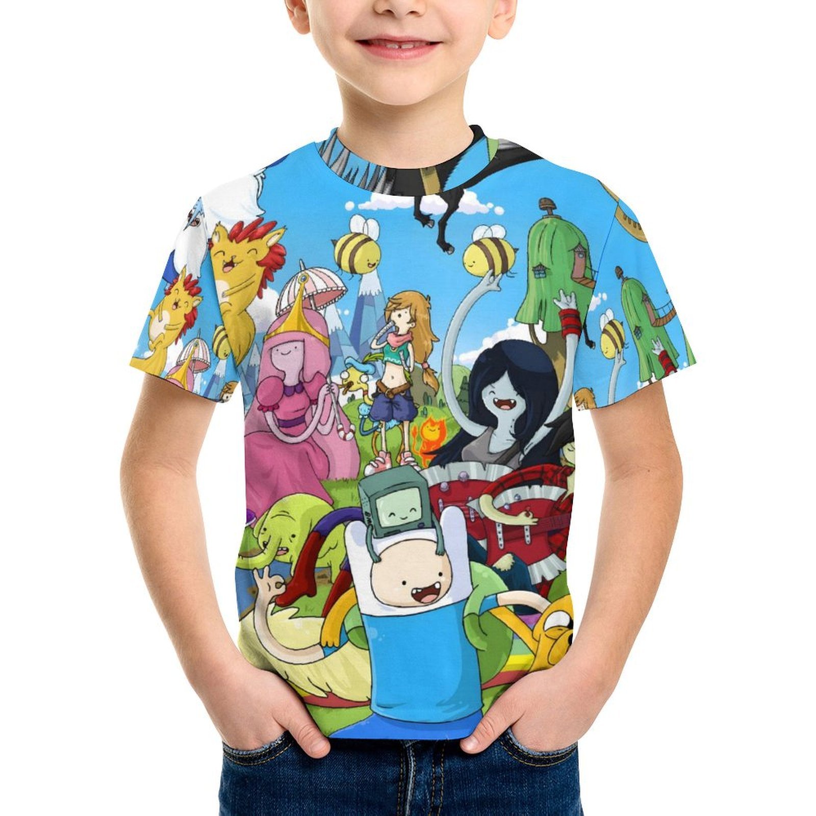 Kids Printed Shirt - Adventure Themed Delight main image 1
