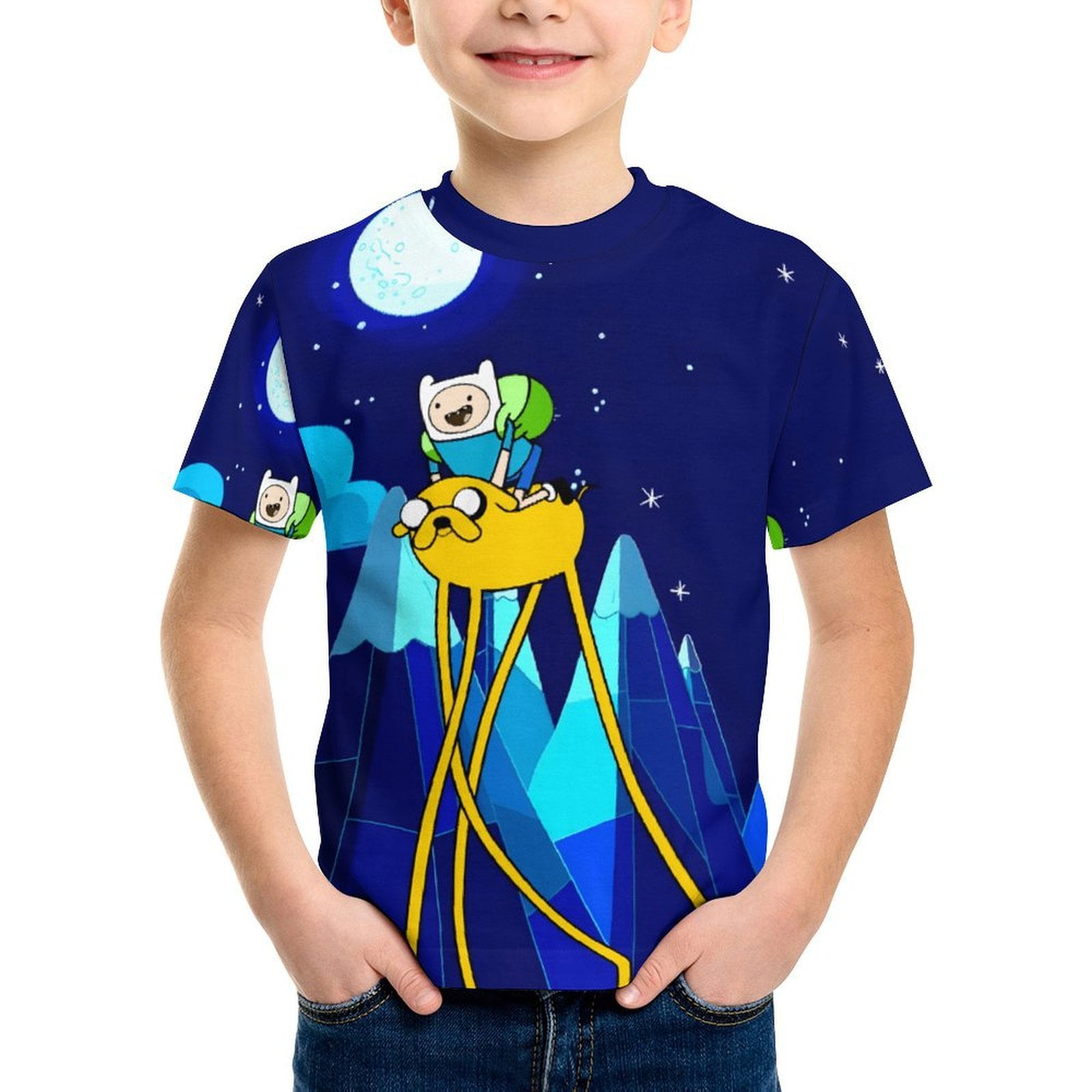 Kids Printed Shirt - Adventure Themed Delight main image 0
