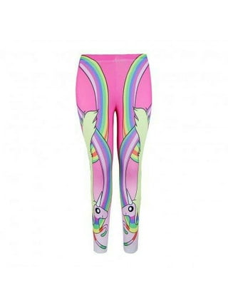 24/7 Leggings - Unicorn & Rainbows – Funky Fit Clothing