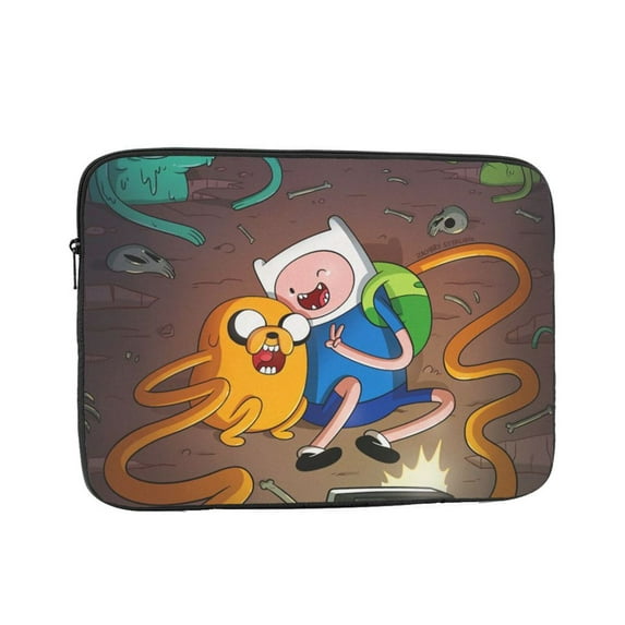 Adventure Time Laptop Sleeve Case Shockproof Portable Laptop Inner Bag Protective Notebook Case 13 Inch