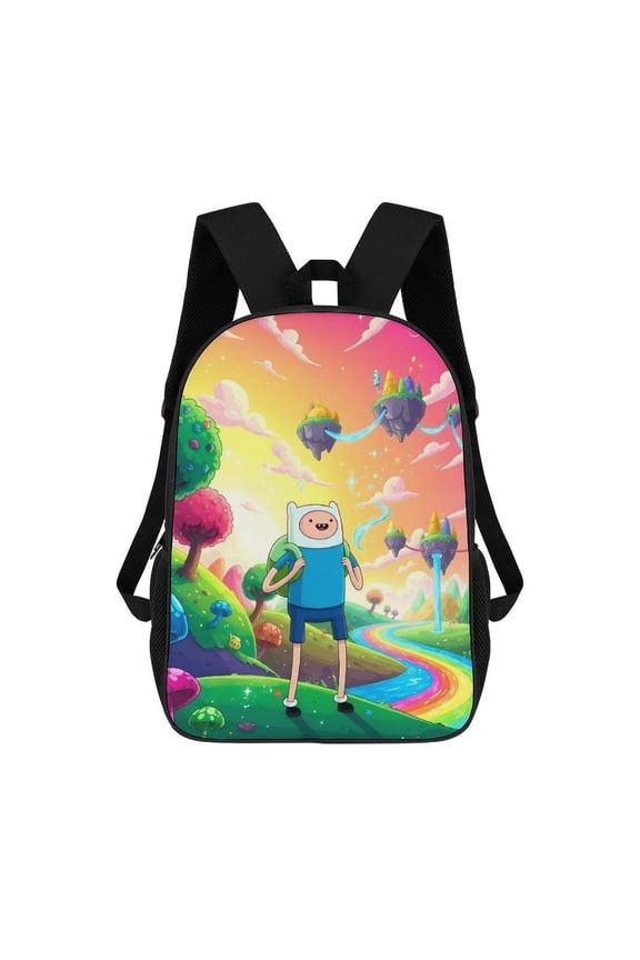 Adventure Time Large capacity travel backpack/laptop backpack 17inch