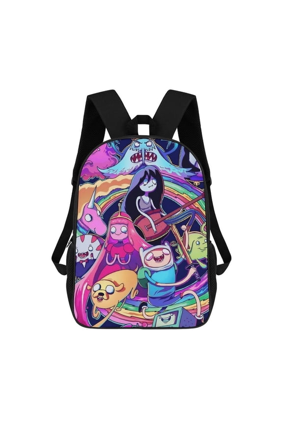 Adventure Time Large capacity travel backpack/laptop backpack 17inch
