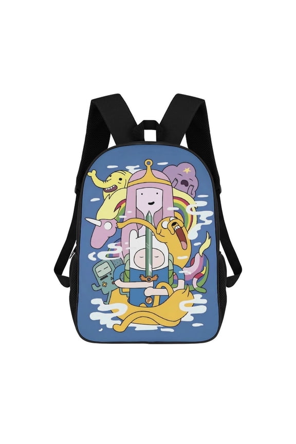 Adventure Time Large capacity travel backpack/laptop backpack 17inch