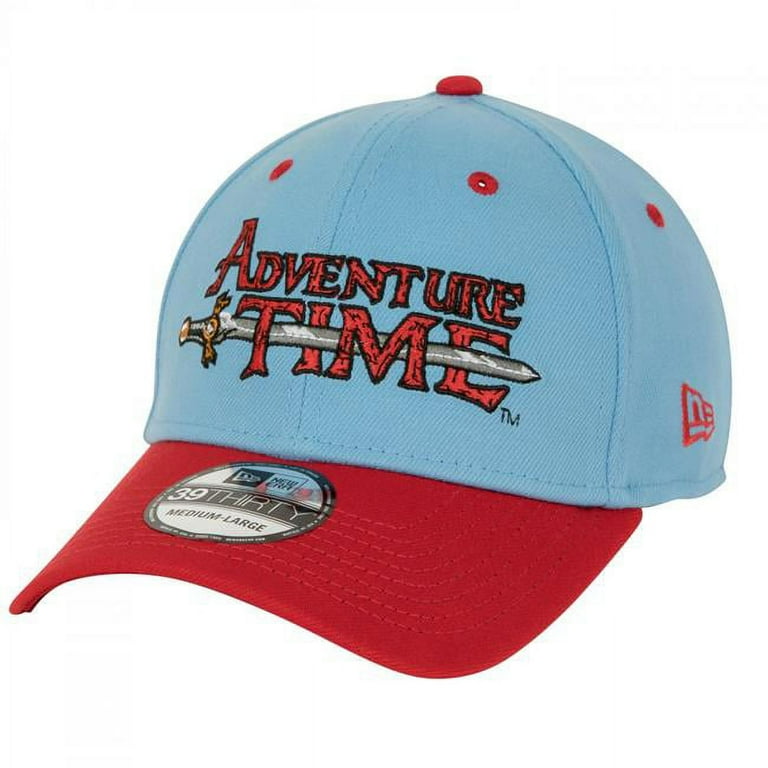 Adventure Time Logo New Era 39Thirty Fitted Hat-Medium/Large