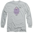 thumbnail image 1 of Adventure Time Lsp Omg Long Sleeve Adult 18/1 T-Shirt Silver, 1 of 2