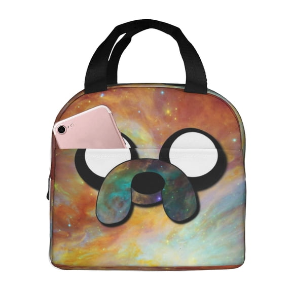 Adventure Time Lunch Bag Tote Bag Insulated Lunch Box Picnic Beach Fishing Work