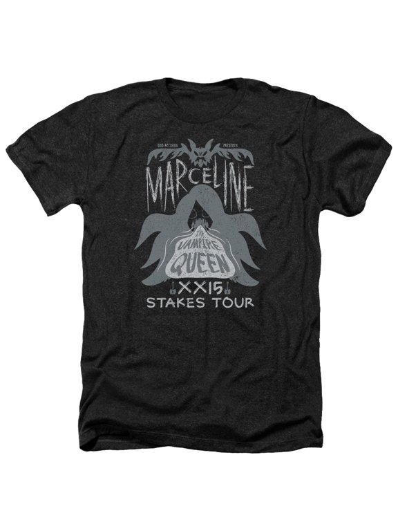 Adventure Time - Marceline Concert - Heather Short Sleeve Shirt - Large