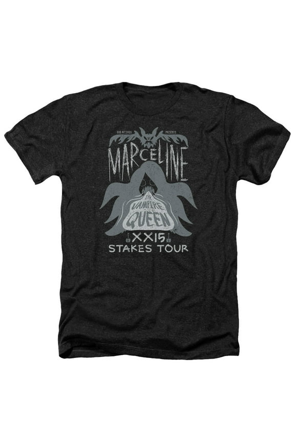 Adventure Time - Marceline Concert - Heather Short Sleeve Shirt - Medium