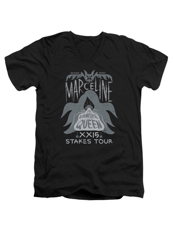 Adventure Time - Marceline Concert - Slim Fit V Neck Shirt - Large