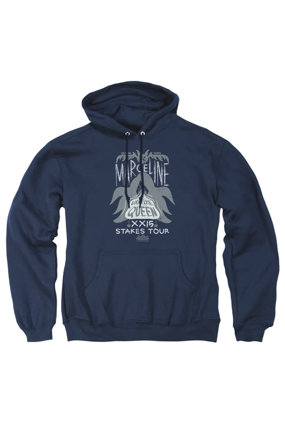 Marceline Concert Unisex Adult Pull-Over Heather Hoodie, X-Large, Navy