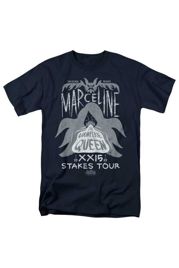 Marceline Concert Unisex Adult T Shirt, Navy, Large