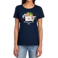 thumbnail image 1 of Adventure Time Mathematical Women's T Shirt, Navy, Small, 1 of 6