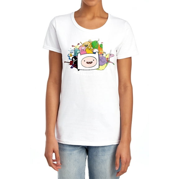 Adventure Time Mathematical Women's T Shirt, White, Medium