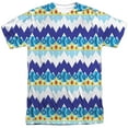 thumbnail image 1 of Adventure Time Men's  Ice King Geometric Sublimation T-shirt White, 1 of 2