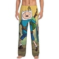 thumbnail image 1 of Adventure Time Men's Pajama Pants With Pockets Fashion Cozy Daily Lounge Sleep Pants Sleepwear XX-Large, 1 of 8