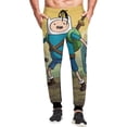 thumbnail image 1 of Adventure Time Mens Sweatpants Joggers Pants 3D Printing Casual Sweatpants With Drawstring Closed Bottom Daily Trousers With Pockets, 1 of 6