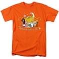 thumbnail image 1 of Adventure Time Outstretched Unisex Adult T Shirt, Orange, 2X-Large, 1 of 6