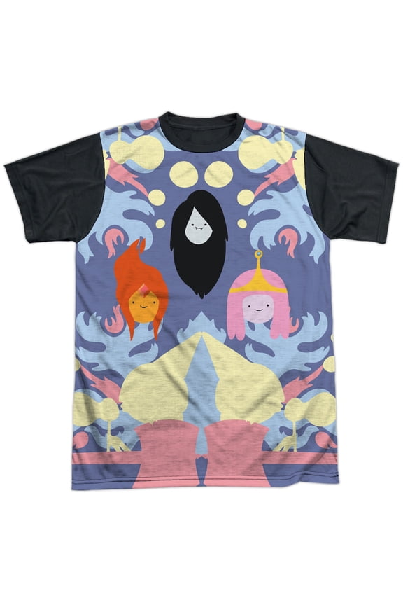 - Pb, Fp & Marceline - Short Sleeve Black Back Shirt - Large
