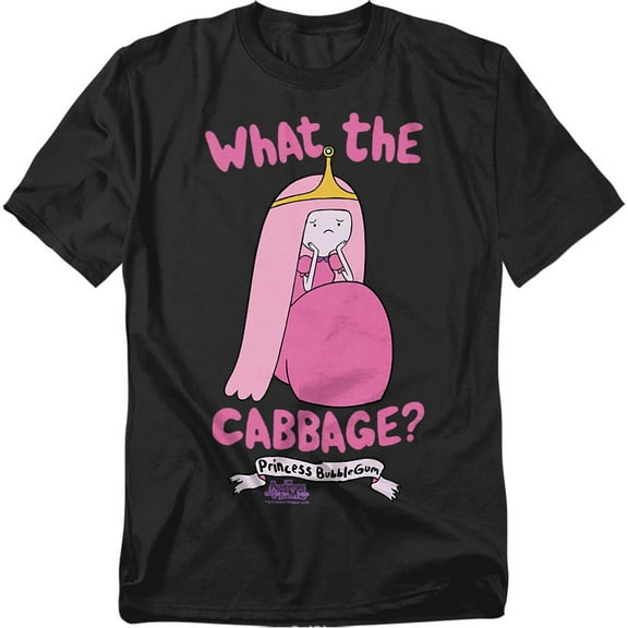 Adventure Time - Princess Bubblegum T-Shirt What The Cabbage Unisex Graphic Tee for Men & Women