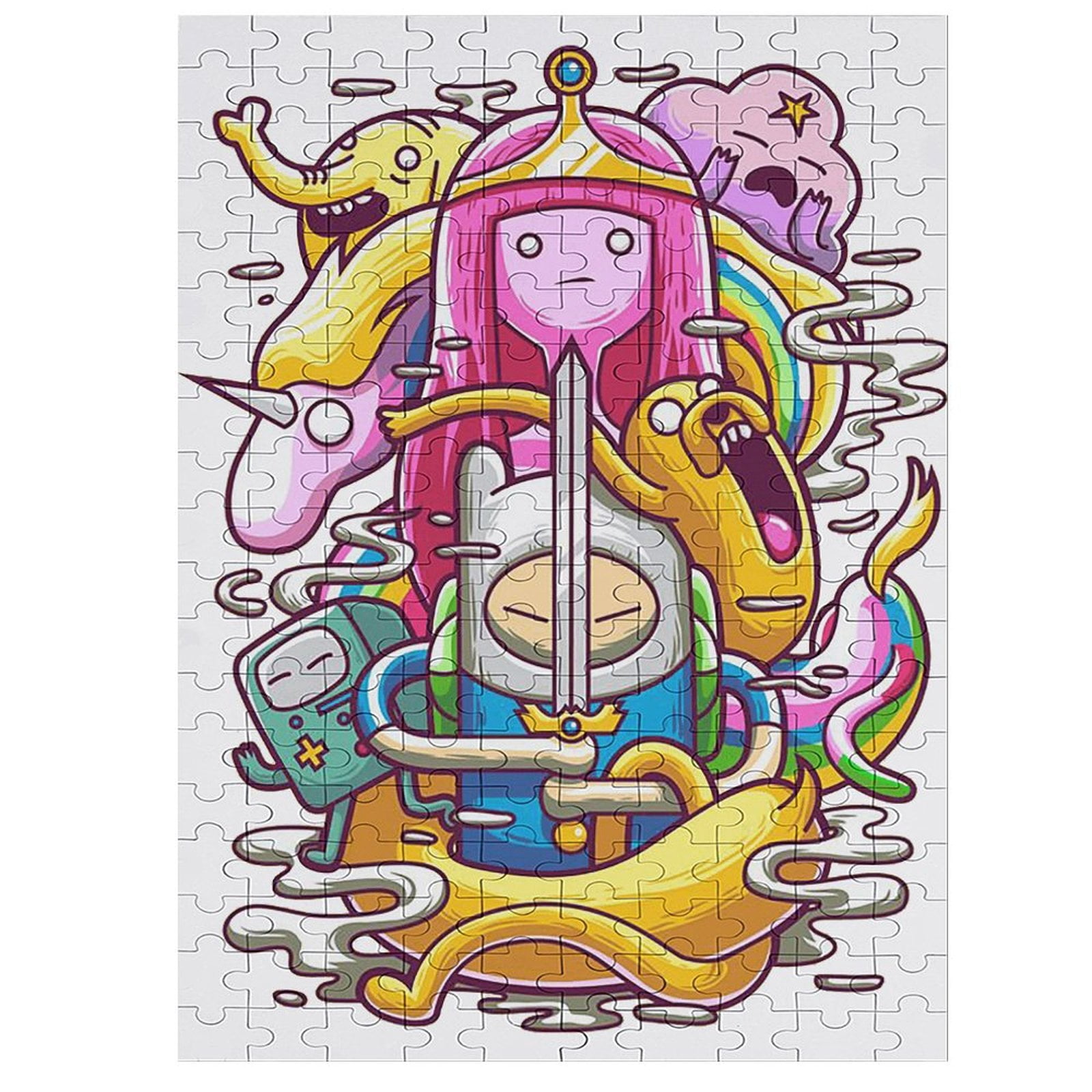 Adventure Time Puzzles for Kids Interactive Brain Teasers for Adults ...