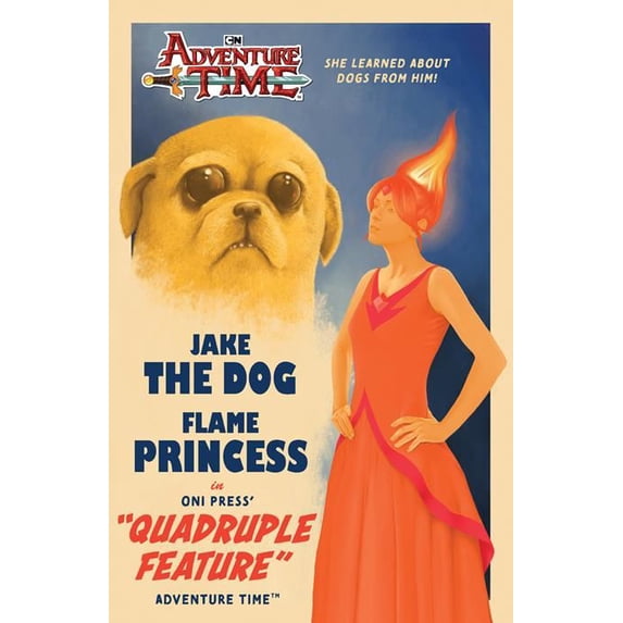 Adventure Time Quadruple Feature #1 (of 4) Cvr B Ben Turner Var Oni Press Comic Book