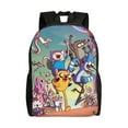 thumbnail image 1 of Adventure Time Shoulder Backpack Daypack 3D Printing Backpack Travel Hiking Bag, 1 of 8