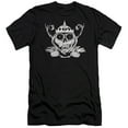 thumbnail image 1 of Adventure Time - Skull Face - Premium Slim Fit Short Sleeve Shirt - X-Large, 1 of 2