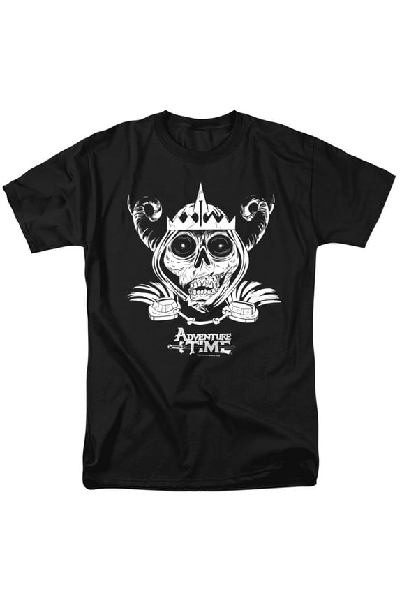 Adventure Time - Skull Face - Short Sleeve Shirt - Large