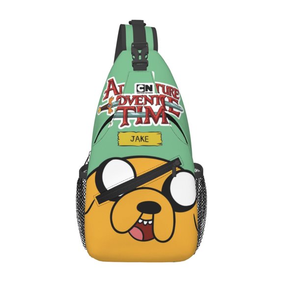 Adventure Time Sling Bag Crossbody Sling Backpack Chest Bag Daypack Purses Shoulder Bag For Women Men Travel Hiking