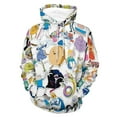 thumbnail image 1 of Adventure Time Unisex Adult Hoodie Casual Hooded Sweatshirt Pullover Novelty 3D Printed Sweater Jacket L, 1 of 8