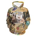 thumbnail image 1 of Adventure Time Unisex Adult Hoodie Casual Hooded Sweatshirt Pullover Novelty 3D Printed Sweater Jacket S, 1 of 8