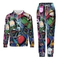 thumbnail image 1 of Adventure Time Unisex Adult Sweatsuits Hoodie & Sweatpants Long Sleeve Hooded Sweatshirt Matching Joggers Tracksuit Sets XS, 1 of 9
