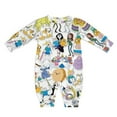 thumbnail image 1 of Adventure Time Unisex Baby Boy Girl Rompers Long Sleeve Infant Jumpsuits Babies' Outfits Fall Winter Clothes 6-9M, 1 of 5