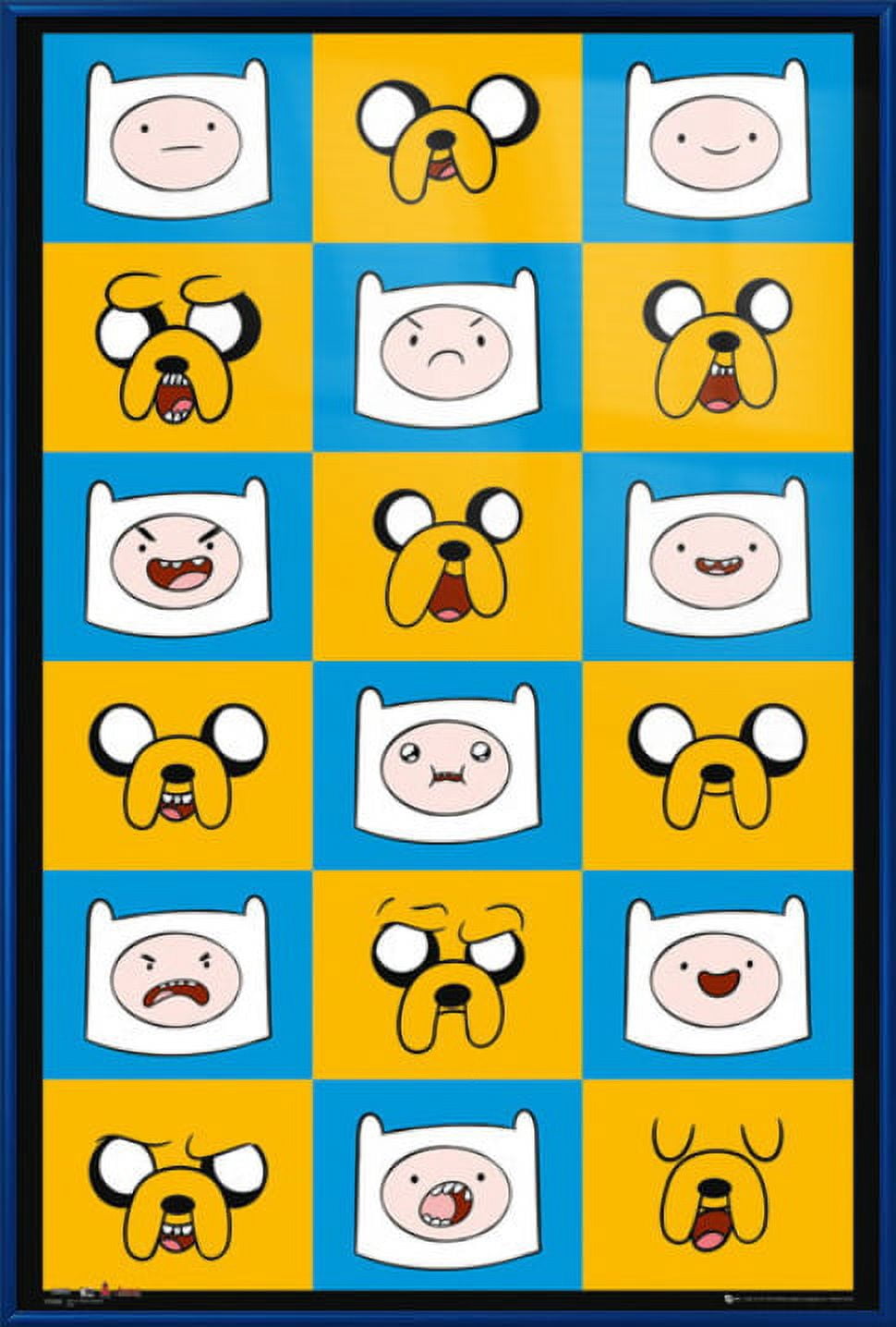 Adventure Time With Finn & Jake - Framed TV Show Poster (Expressions ...