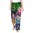 thumbnail image 1 of Adventure Time Women's Pajama Pants Lounge Daily Novelty Cozy Sleep Bottoms Pants Sleepwear With Pockets, 1 of 8