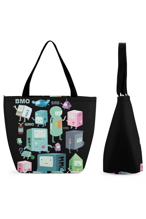 Adventure Time Women's handbags shopping bags fun gift bags gym travel Halloween gifts One size