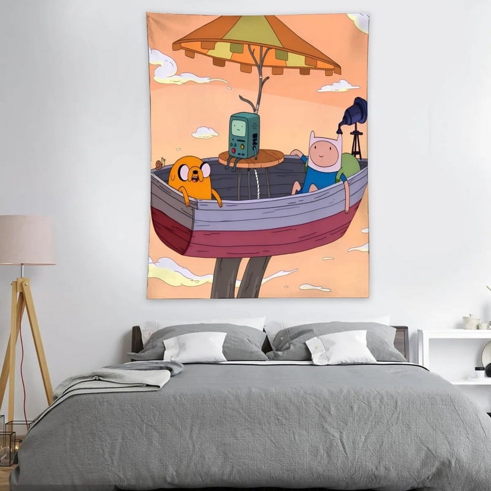 Adventure Time tapestry 40 x 60 inches rich in color realistic in ...